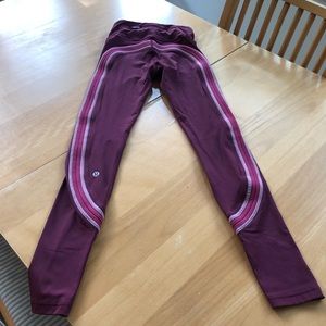 Lululemon leggings Run Crew Tights 28” NWOT